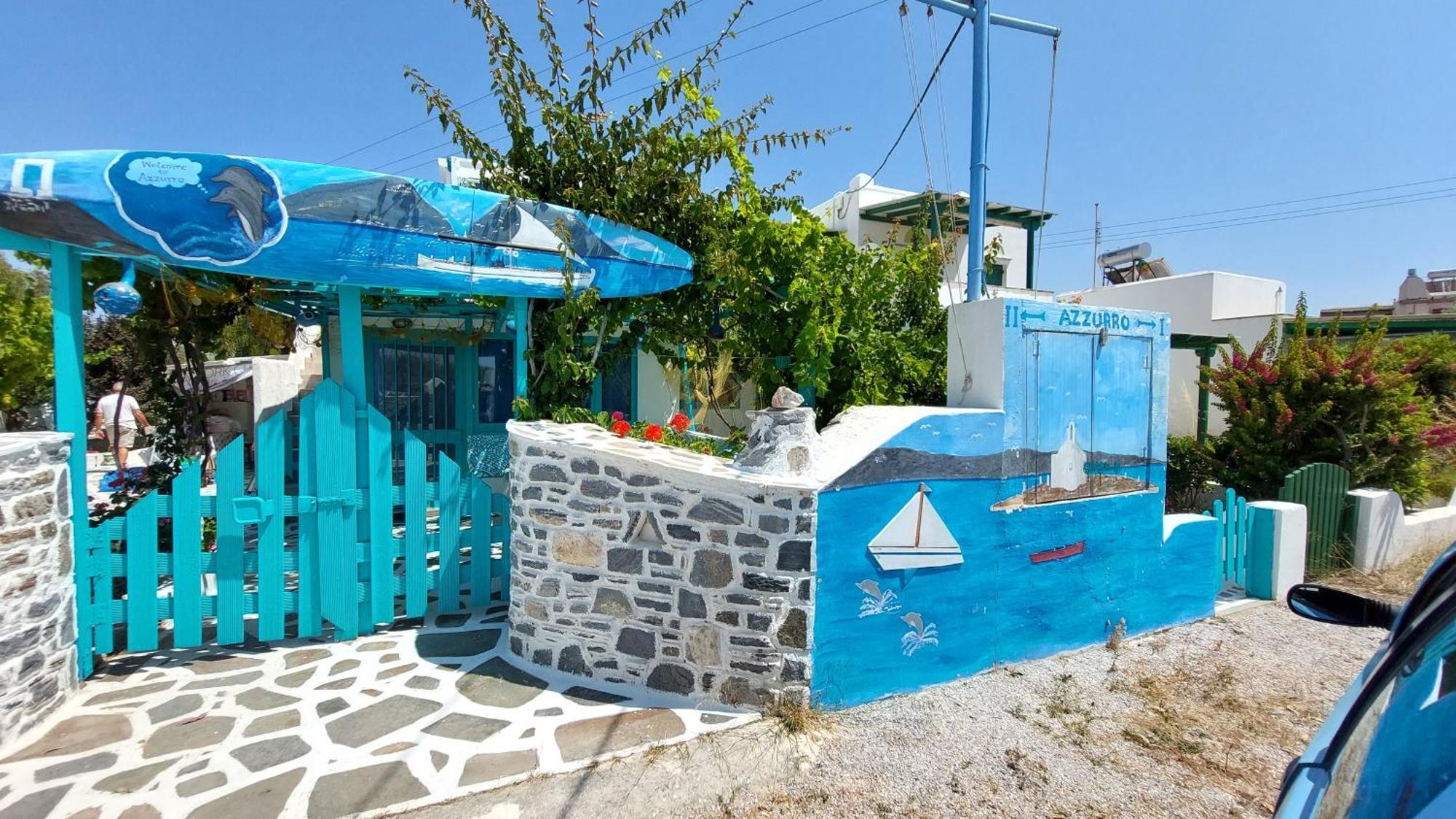 Ferienwohnung Azzurro Naxos, Azzurro I - Azzurro II - Azzurro III Naxos City Exterior foto