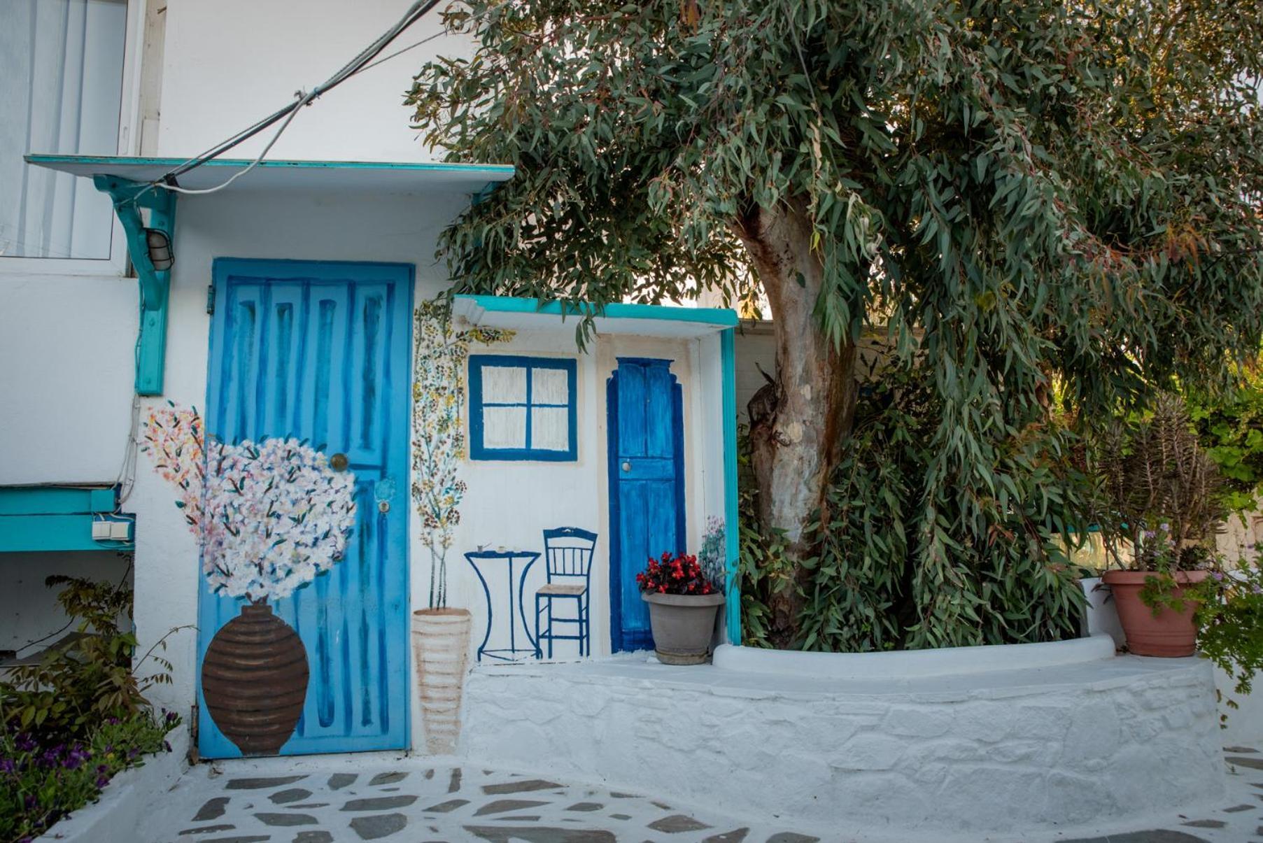 Ferienwohnung Azzurro Naxos, Azzurro I - Azzurro II - Azzurro III Naxos City Exterior foto